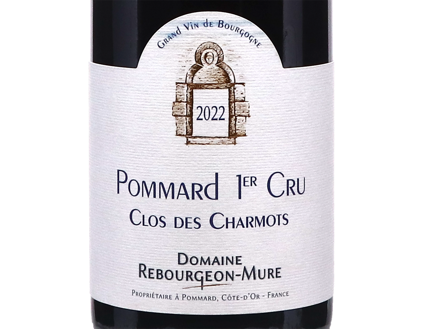 Domaine Rebourgeon-Mure, Pommard Premier Cru Clos des Charmots 2022