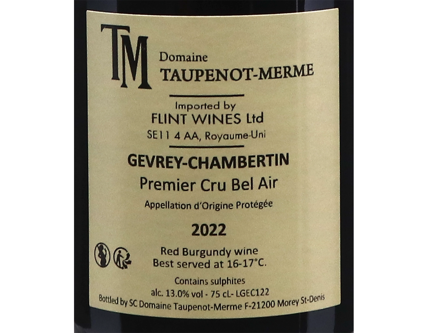 Domaine Taupenot-Merme Gevrey Chambertin 2022