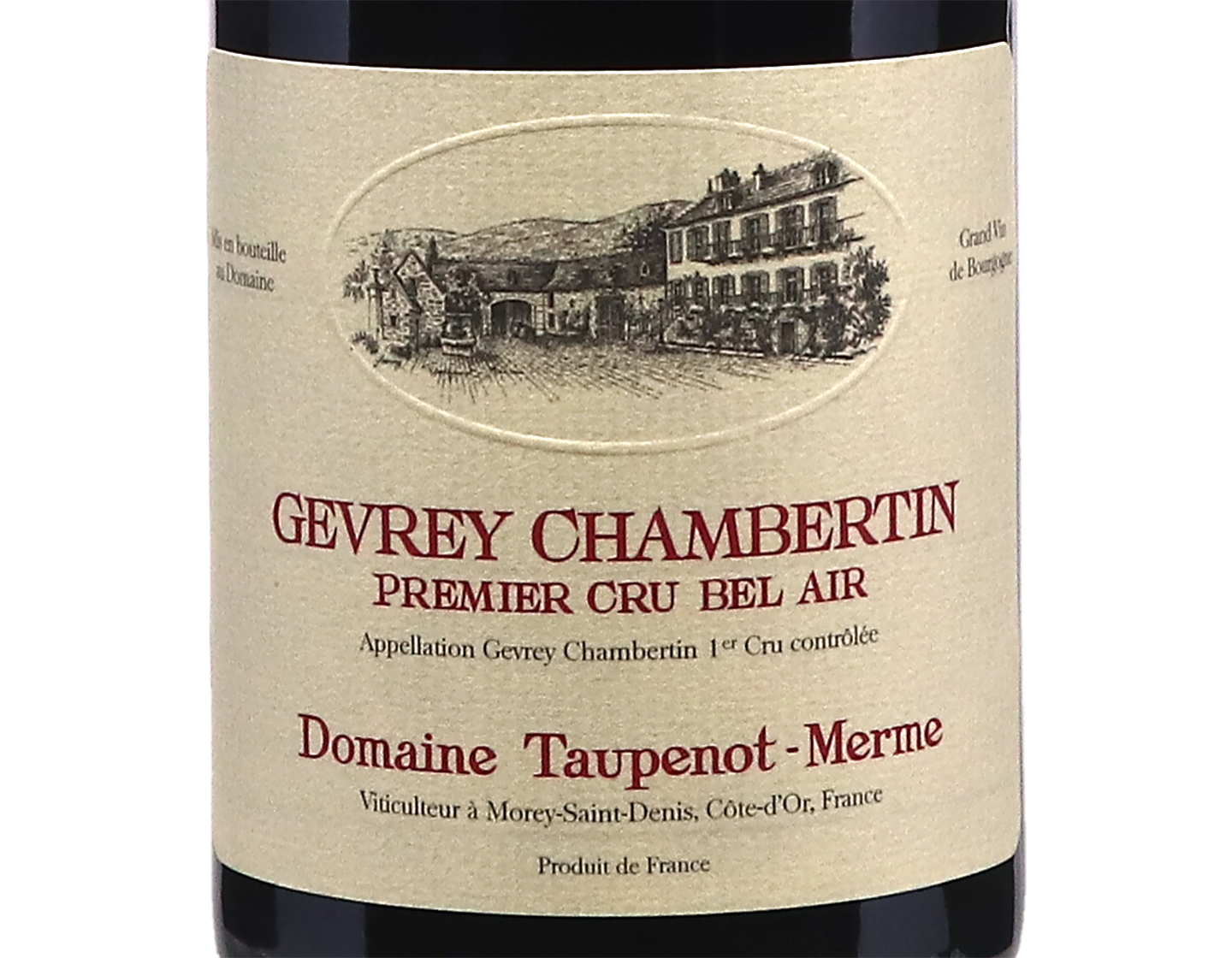 Domaine Taupenot-Merme Gevrey Chambertin Vignes Premier Cru Bel Air 2022