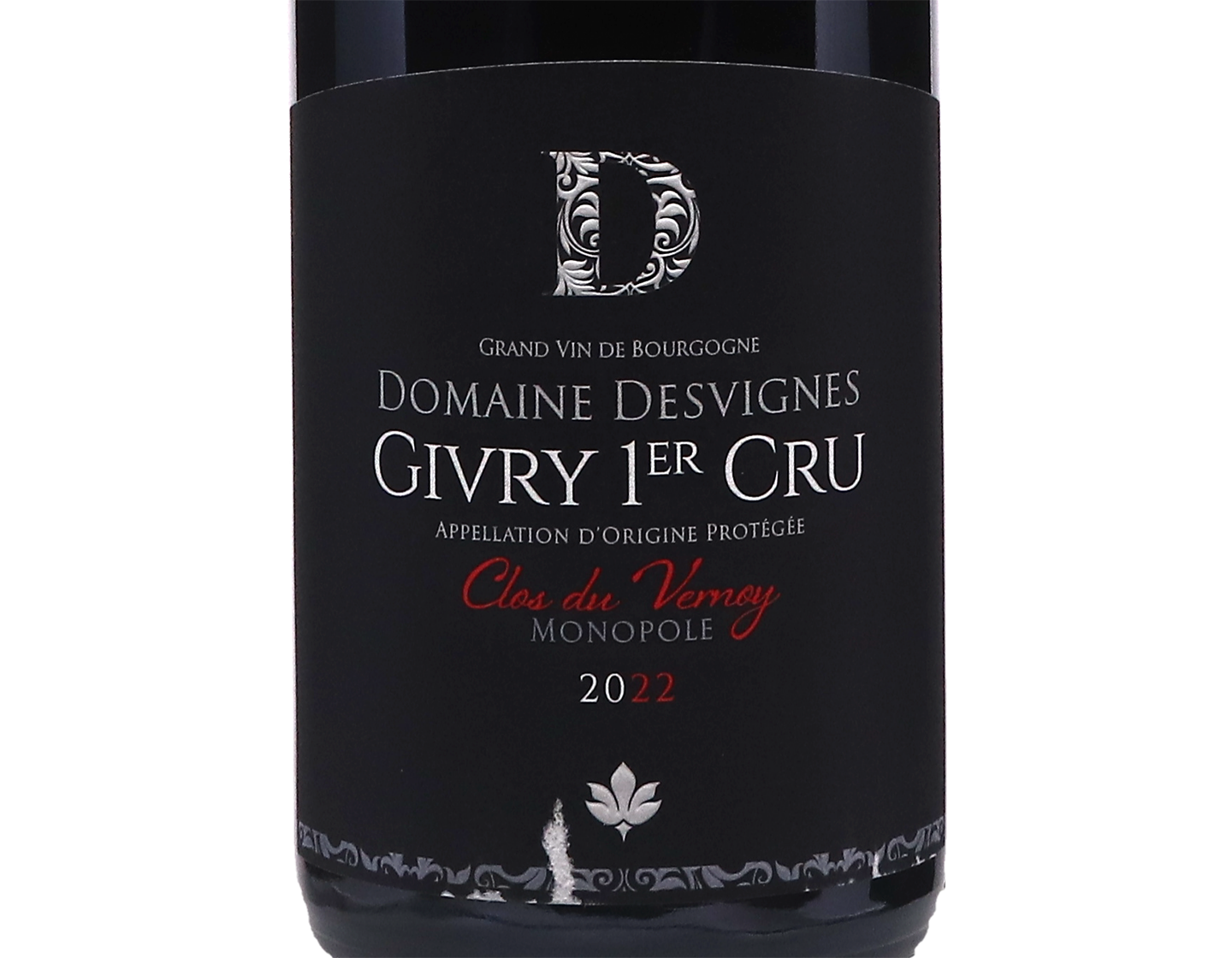 Dom Desvignes Givry PC Clos du Vernoy 2022