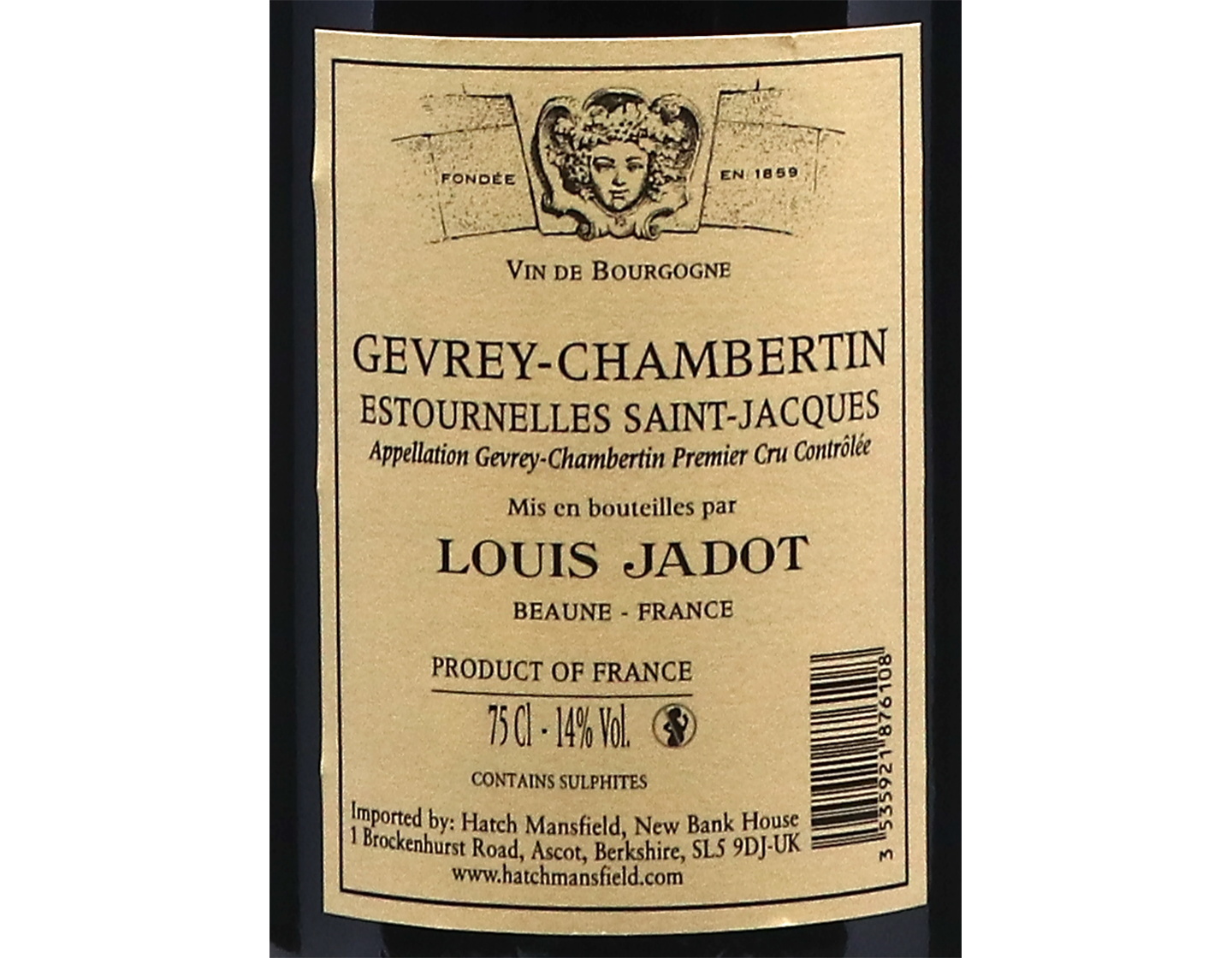 Louis Jadot Gevrey Chambertin PC Estournelles St Jacques (Domaine Jadot) 2023