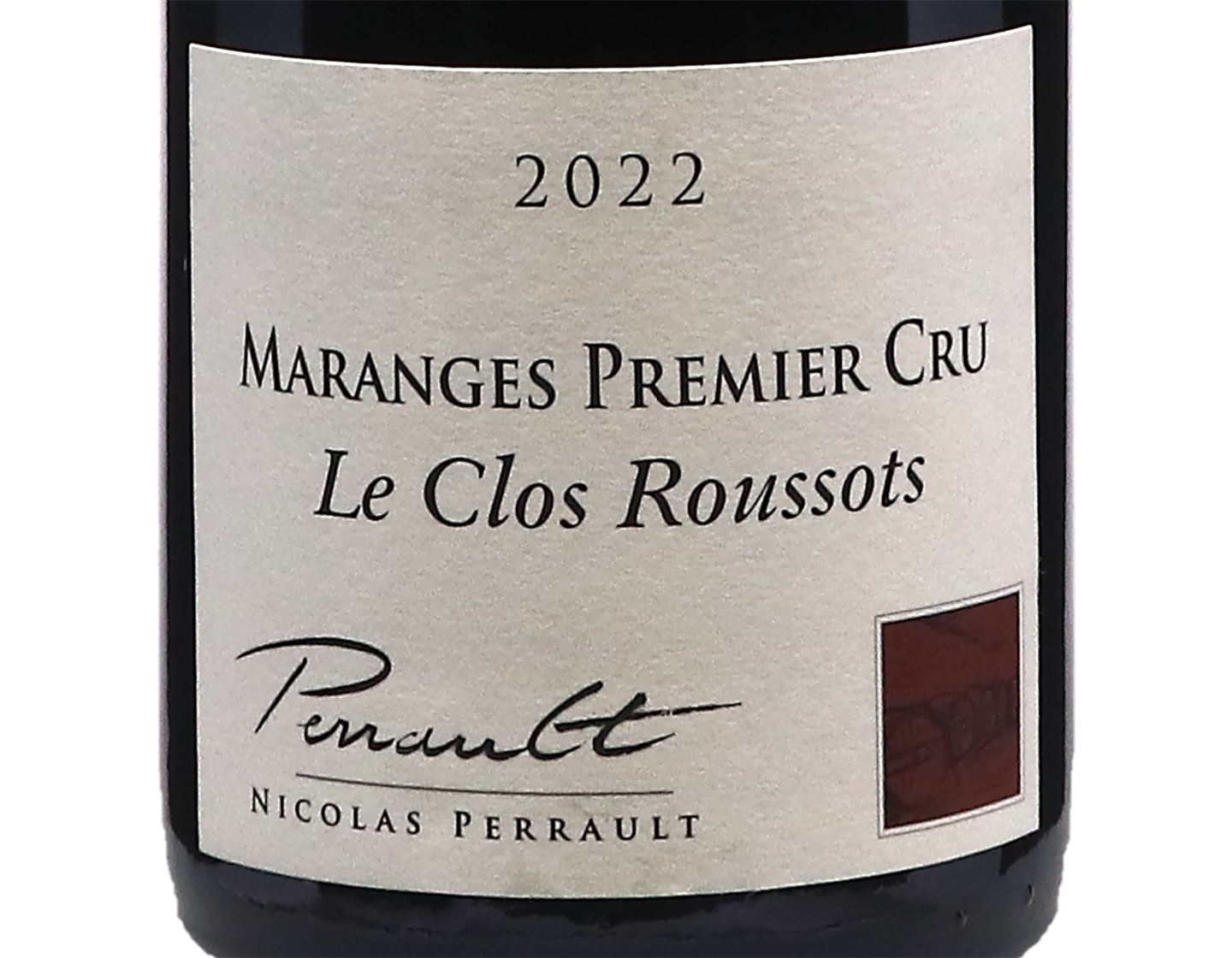 Domaine Nicolas Perrault, Maranges Premier Cru Clos Roussots 2022