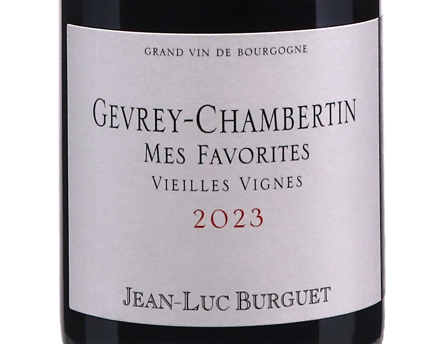 Domaine Alain Burguet Gevrey Chambertin Mes Favorites Vieilles Vignes 2023