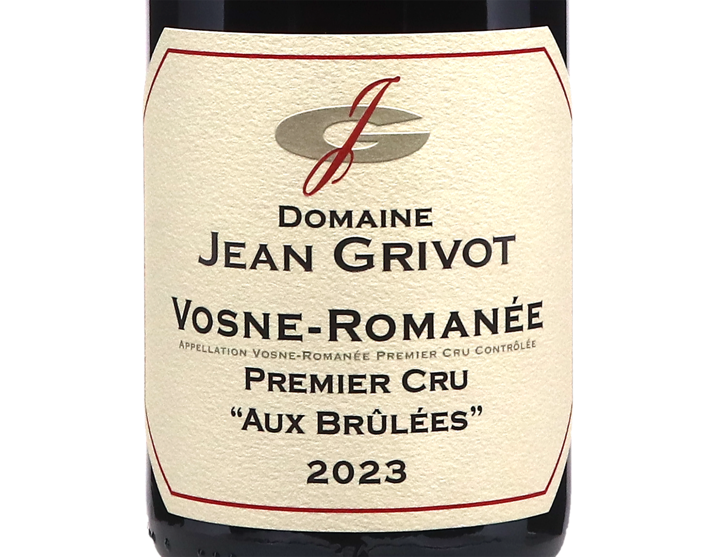 Domaine Jean Grivot Vosne Romanee PC Brulees 2023