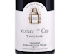 Domaine Rebourgeon-Mure,Volnay Premier Cru Santenots 2023 view 2
