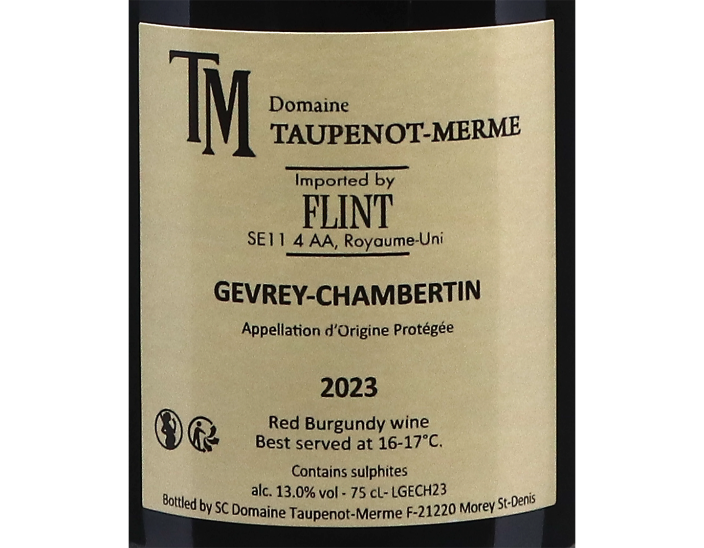 Domaine Taupenot-Merme Gevrey Chambertin 2023