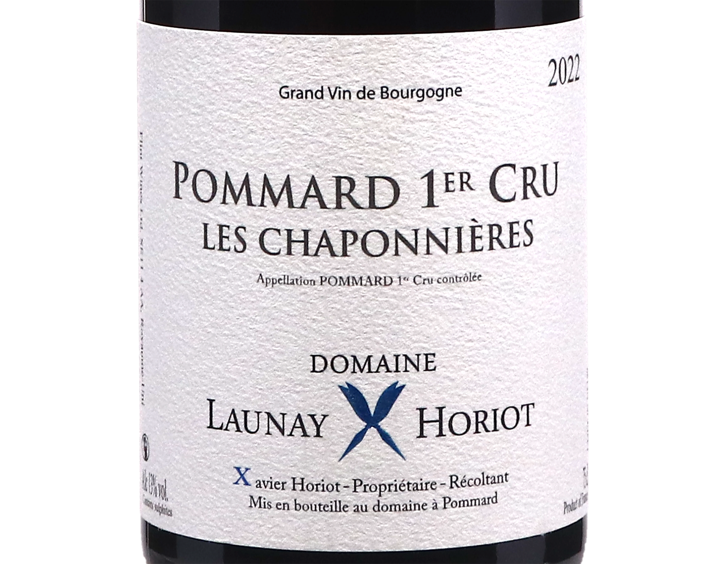 Domaine Launay Horiot Pommard PC Les Chaponnieres 2022