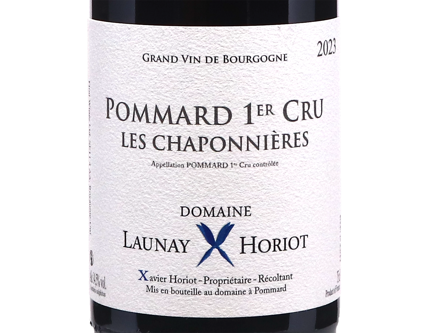 Domaine Launay Horiot Pommard PC Les Chaponnieres 2023