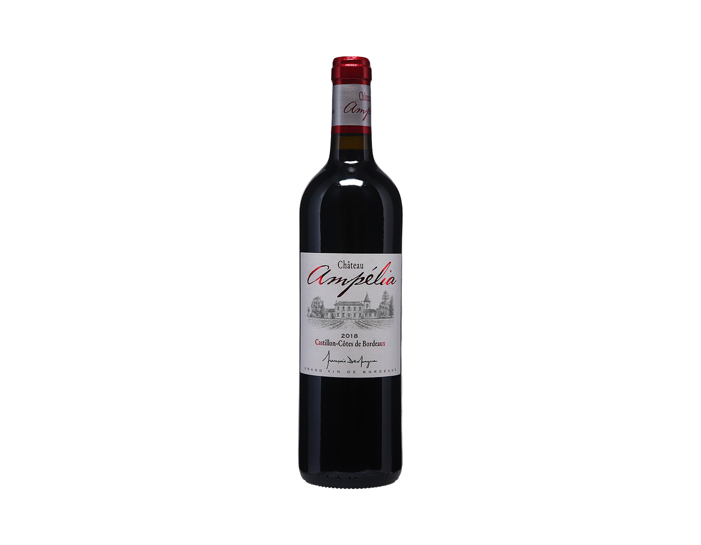 Ch Ampelia Castillon Cotes de Bordeaux 2018 ORGANIC