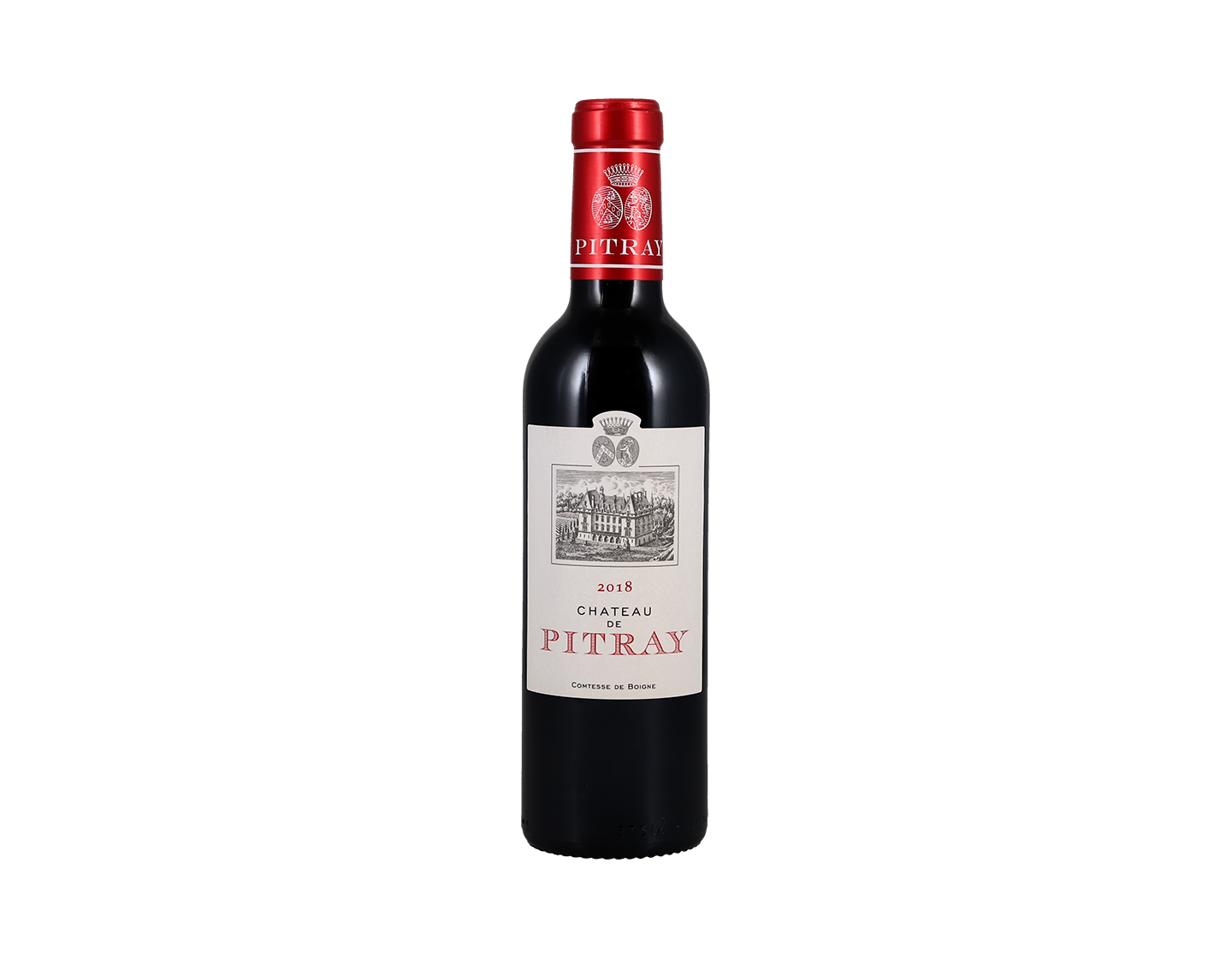 Ch Pitray Castillon 2018 Halves
