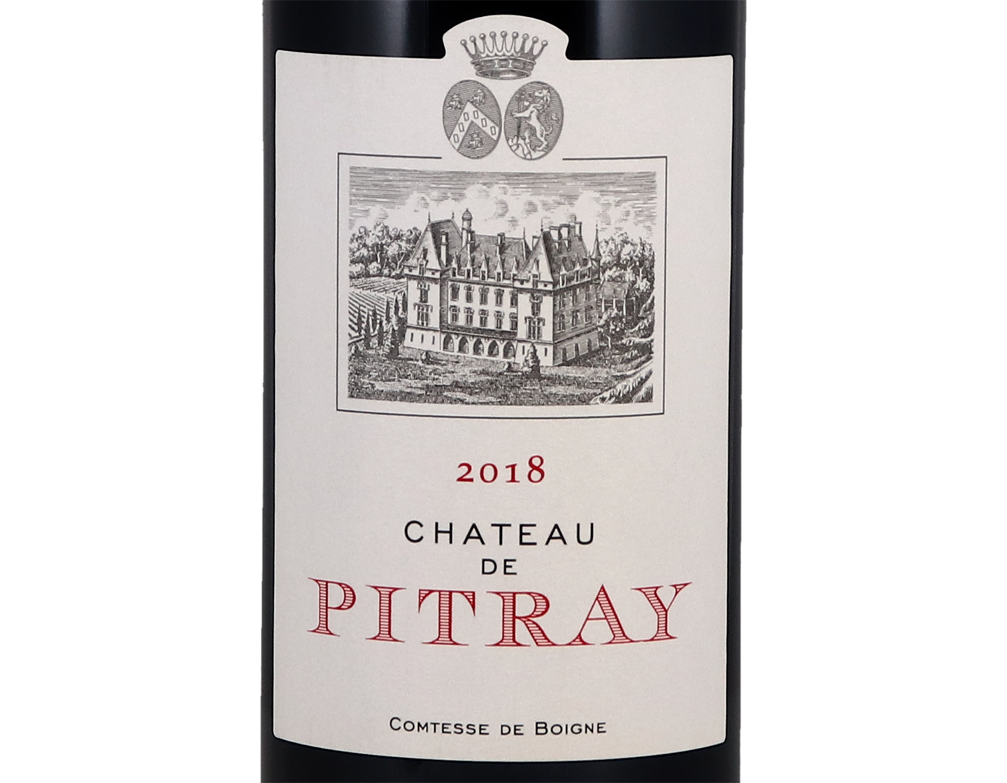 Ch Pitray Castillon 2018 Halves