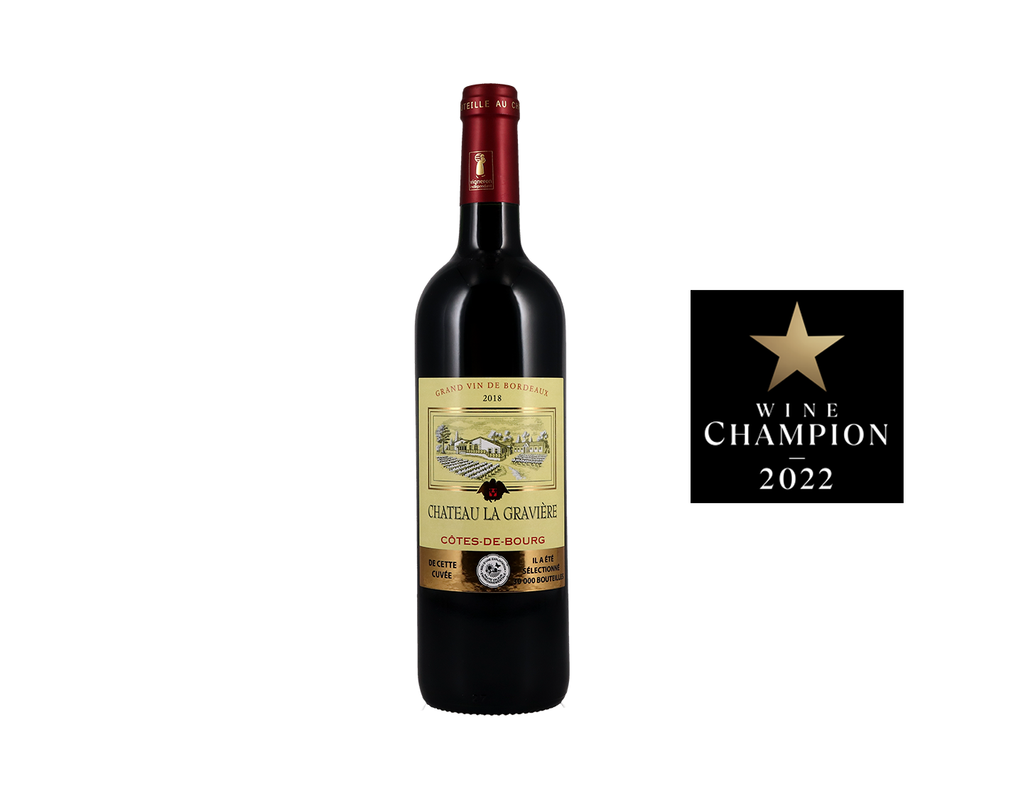 Chateau La Gravière, Bourg 2018