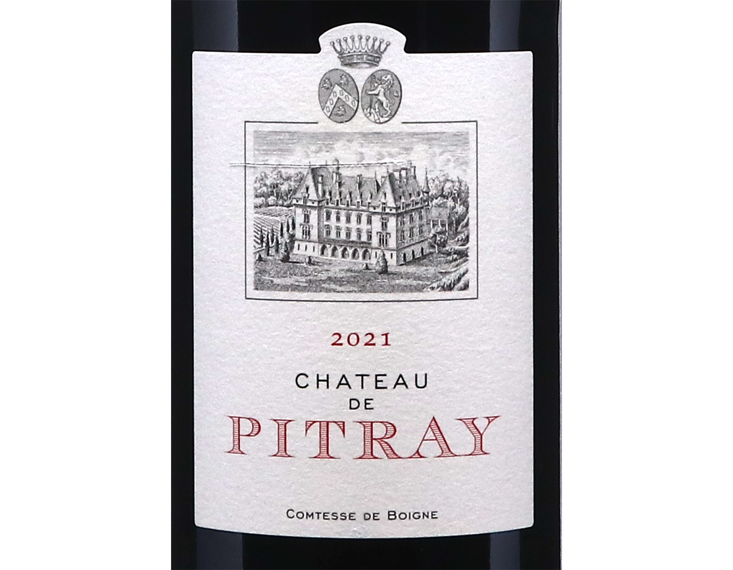 Chateau Pitray Castillon Cotes de Bordeaux 2021