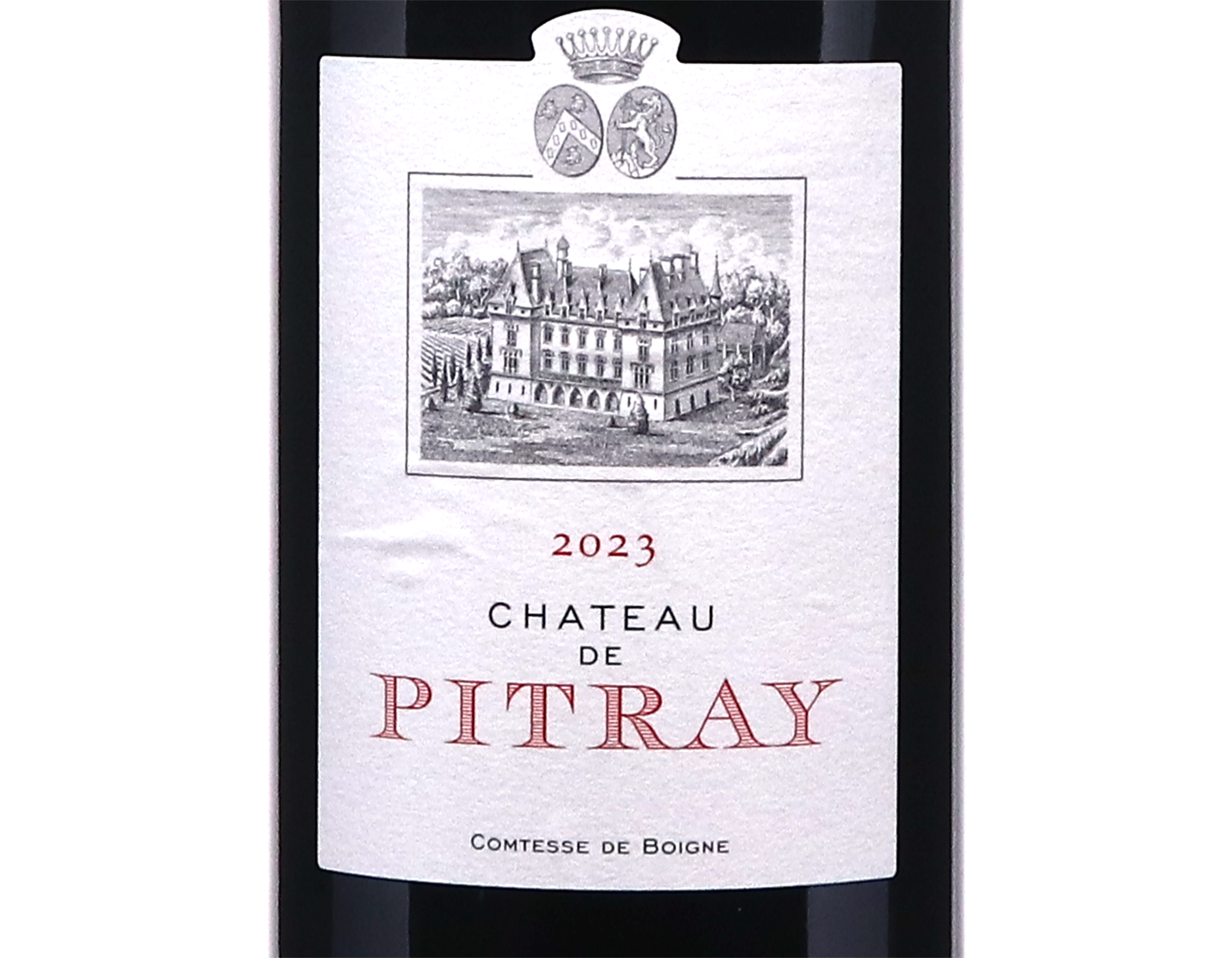 Chateau Pitray Castillon Cotes de Bordeaux 2023