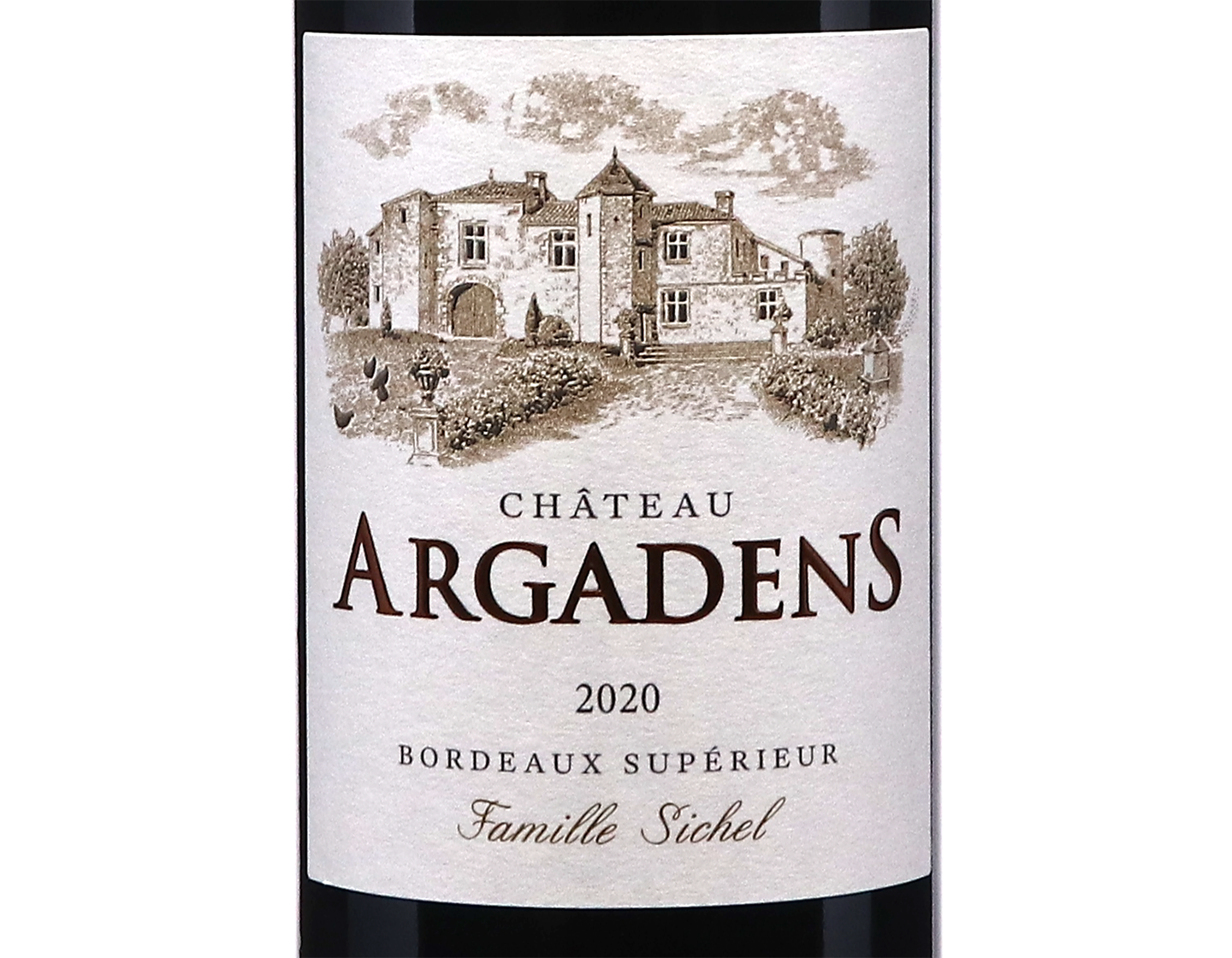 Château Argadens, Bordeaux Superieur 2020