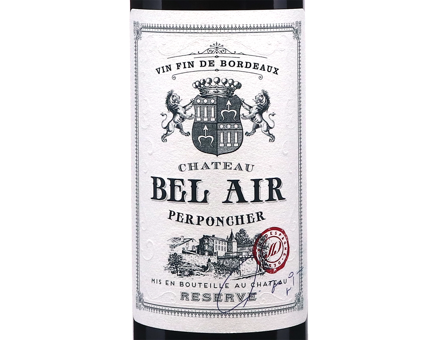Chateau Bel Air Perponcher Rouge Reserve Bordeaux 2022