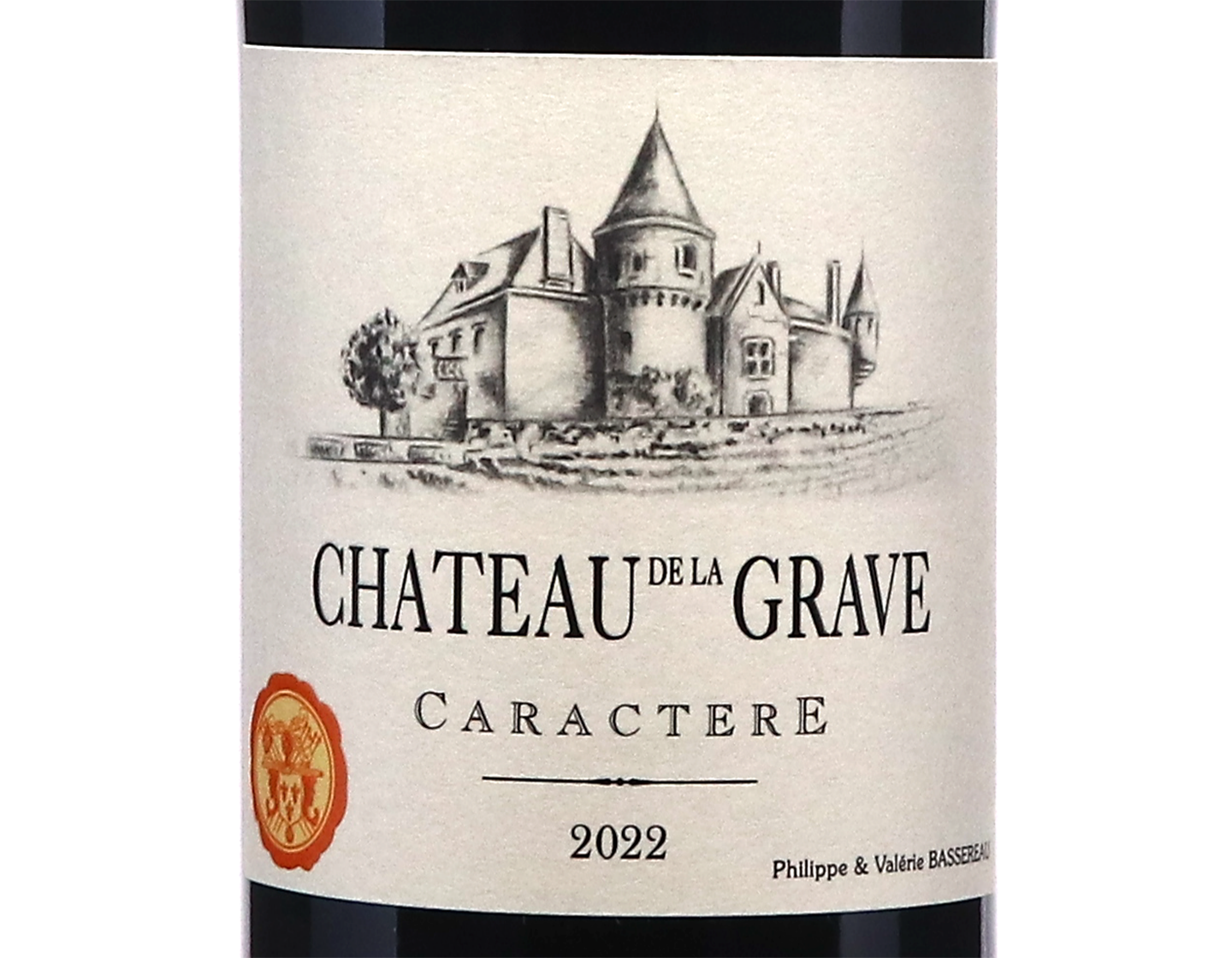 Chateau de la Grave Caractere Cotes de Bourg 2022 ORGANIC