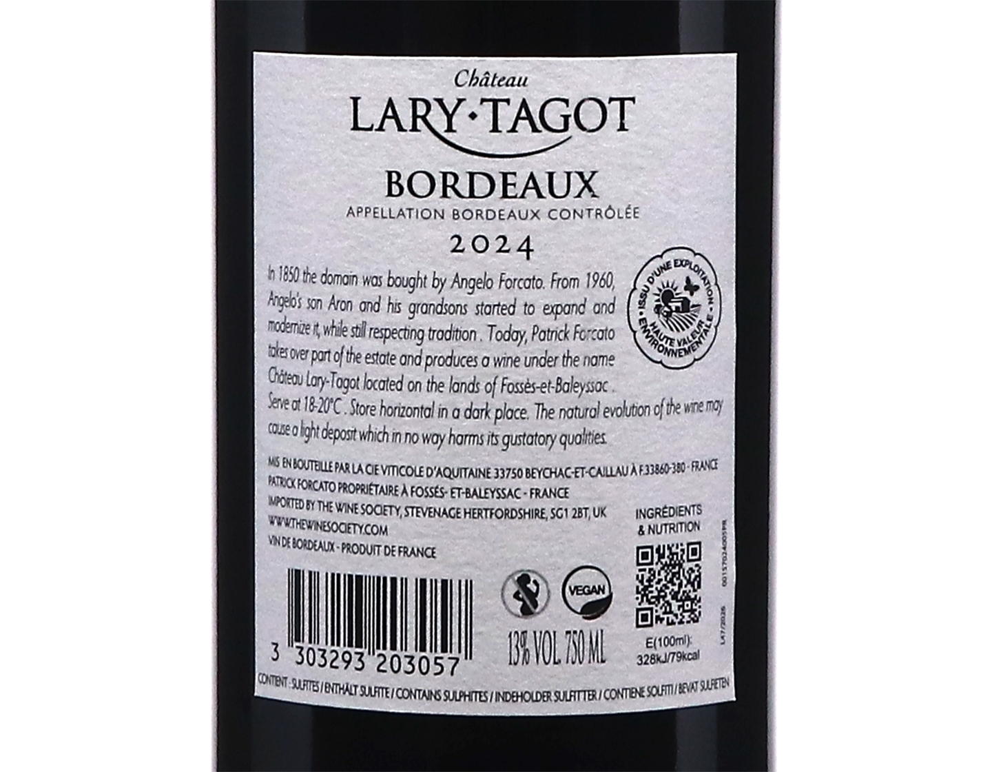 Chateau Lary Tagot Bordeaux 2024