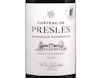 Chateau de Presles Bordeaux Superieur 2022 view 2