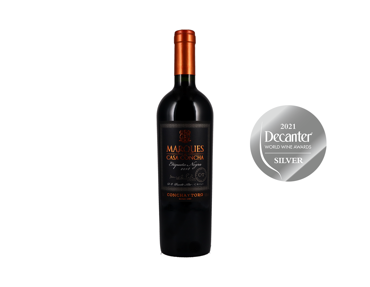 Marqués de Casa Concha Etiqueta Negra DO Puente Alto Cabernet Sauvignon 2018