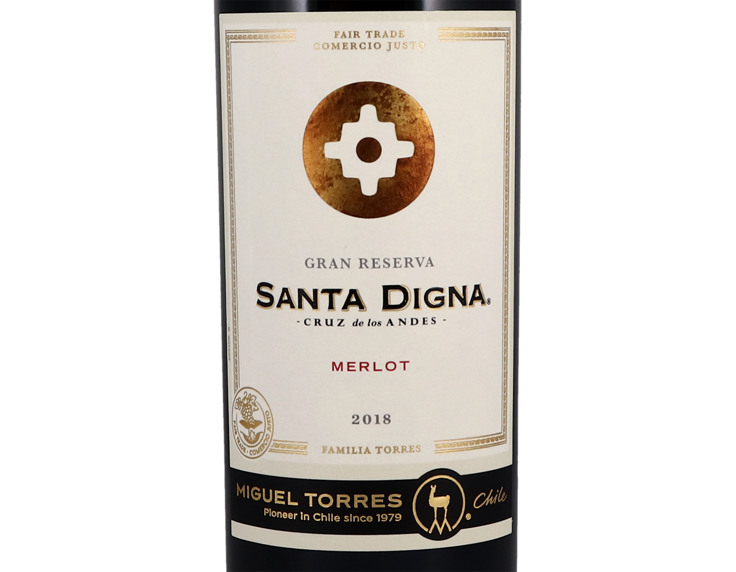 Torres Santa Digna Gran Reserva Merlot 2018