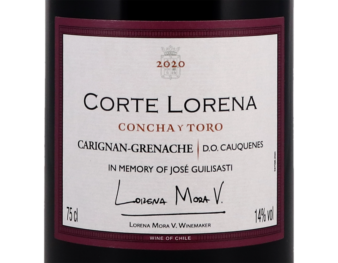 Concha y Toro Corte Lorena Cauquenes Carignan Grenache 2020