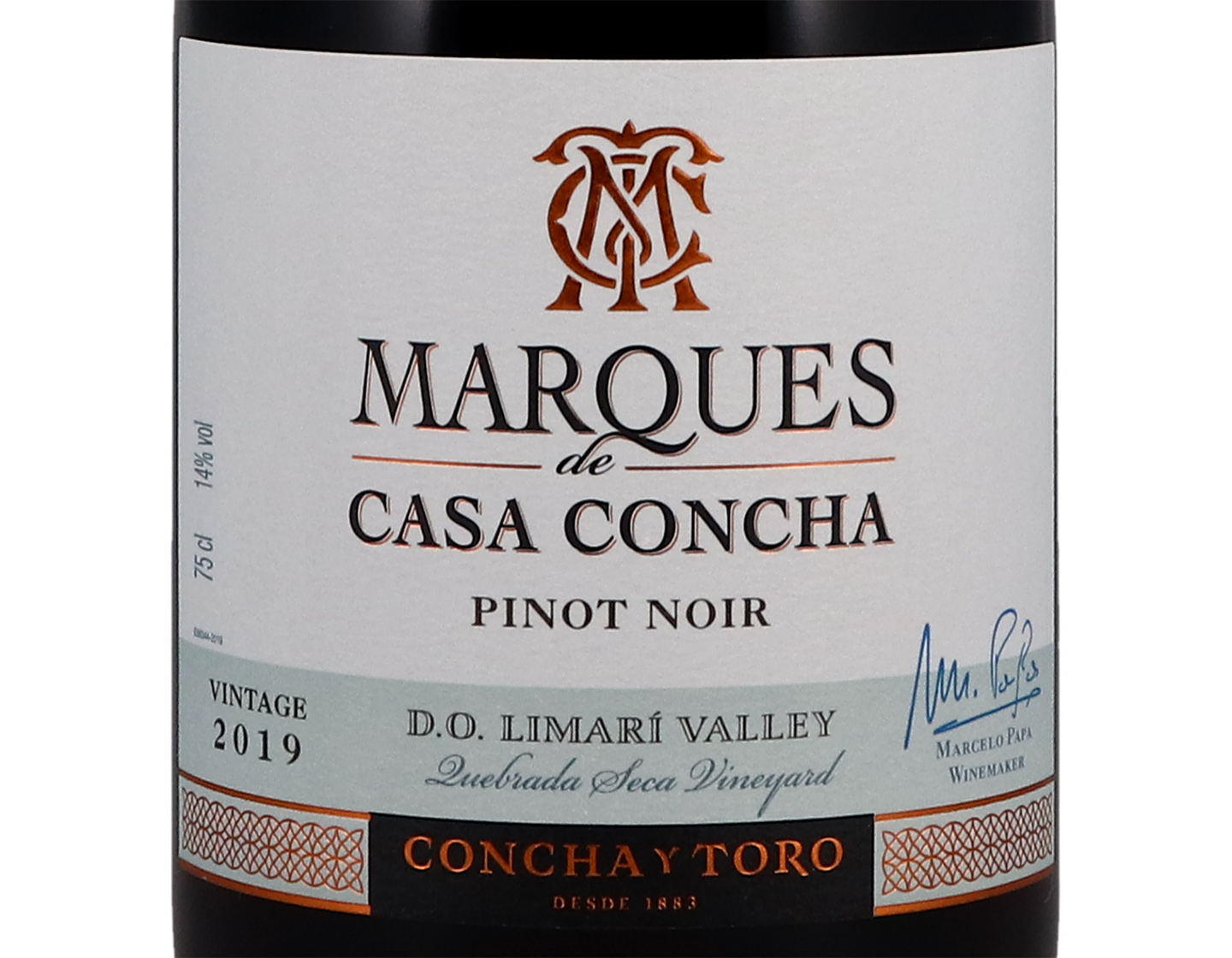 Concha y Toro Marques de Casa Concha Pinot Noir D O Limari 2019
