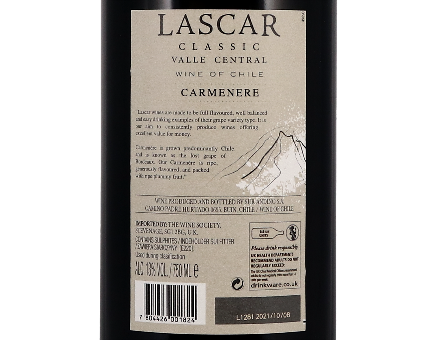 Lascar Classic Carmenere 2021