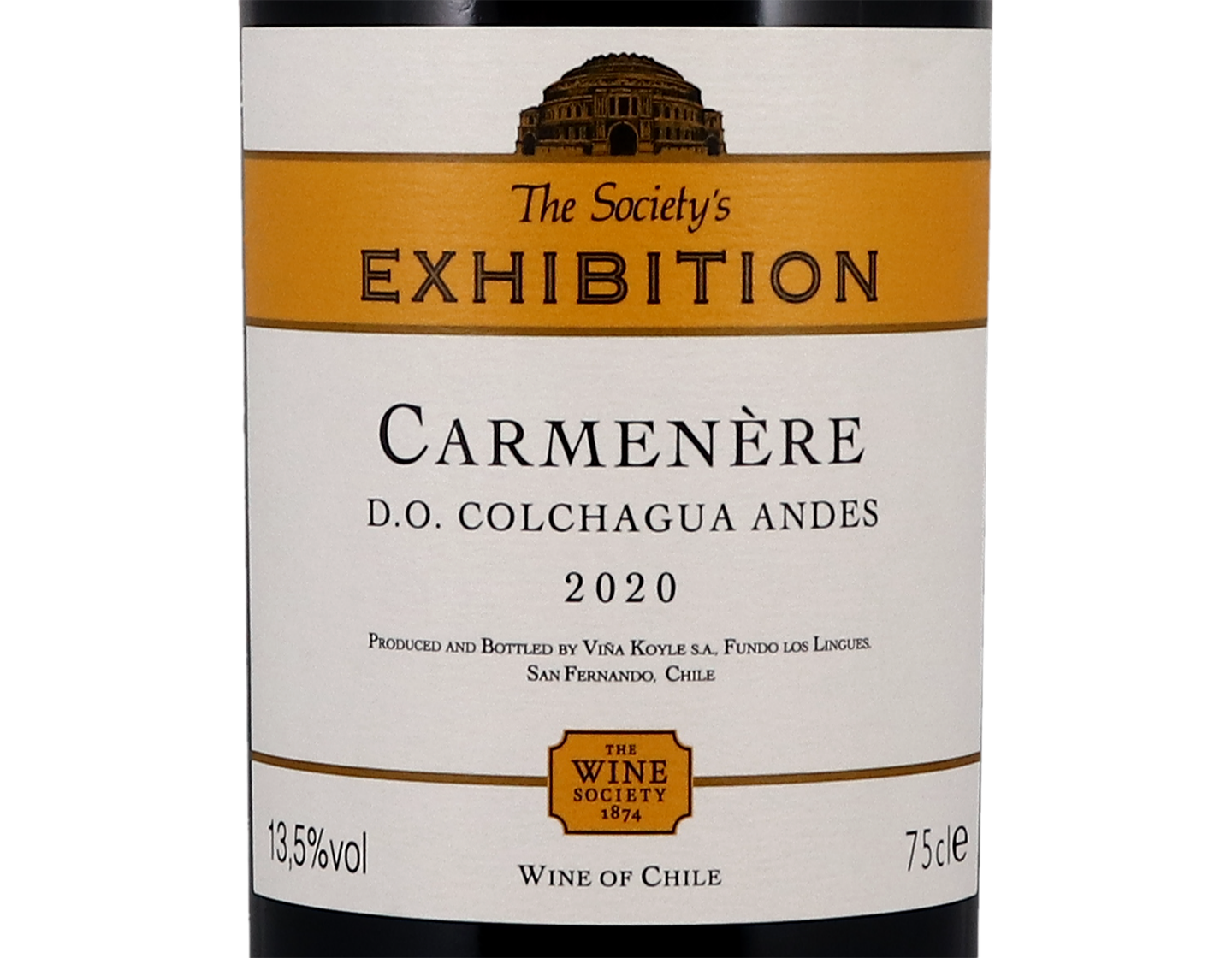 The Society's Exhibition DO Colchagua Andes Carmenère 2020