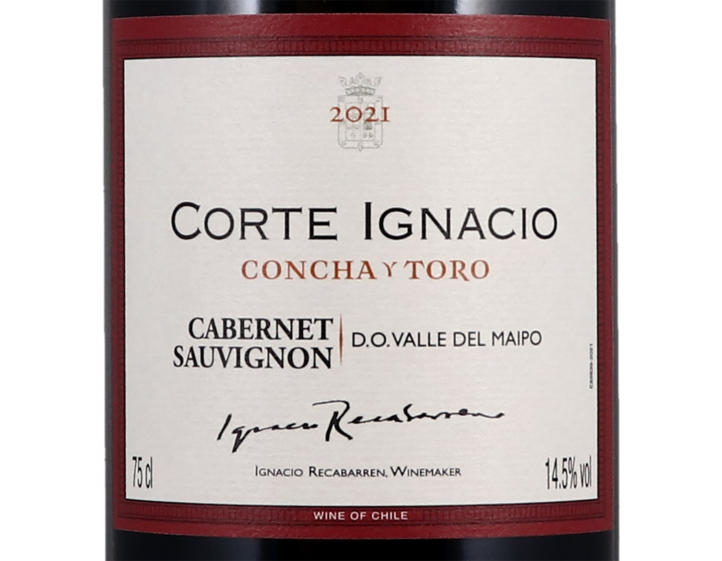 Concha y Toro Corte Ignacio Maipo Alto Cabernet Sauvignon 2021S