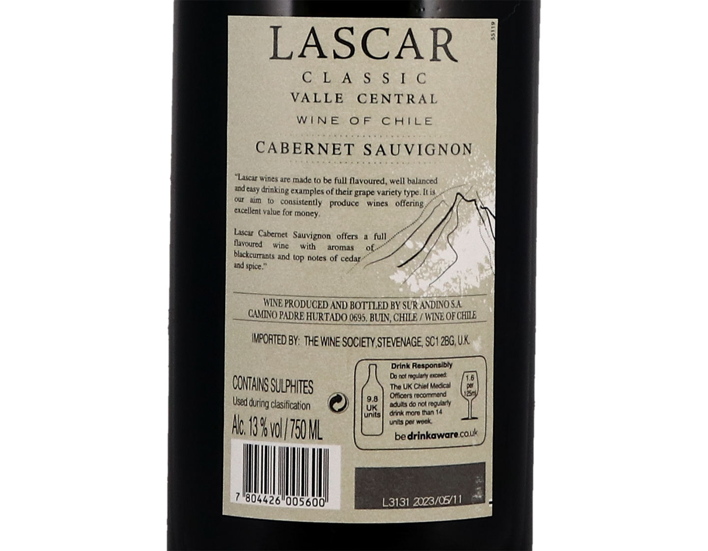 Lascar Classic Cabernet Sauvignon 2022
