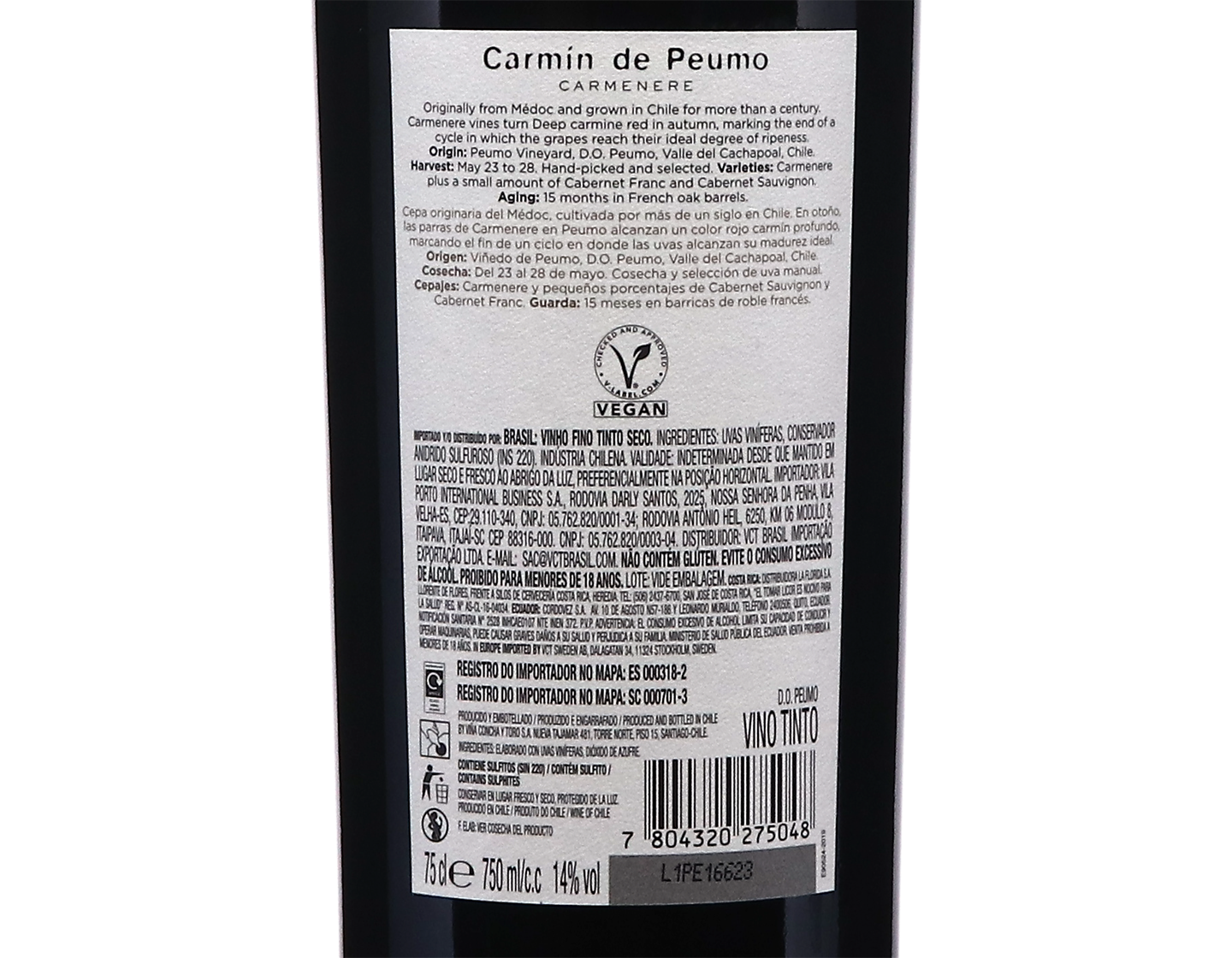 Carmin de Peumo Rapel Valley 2019