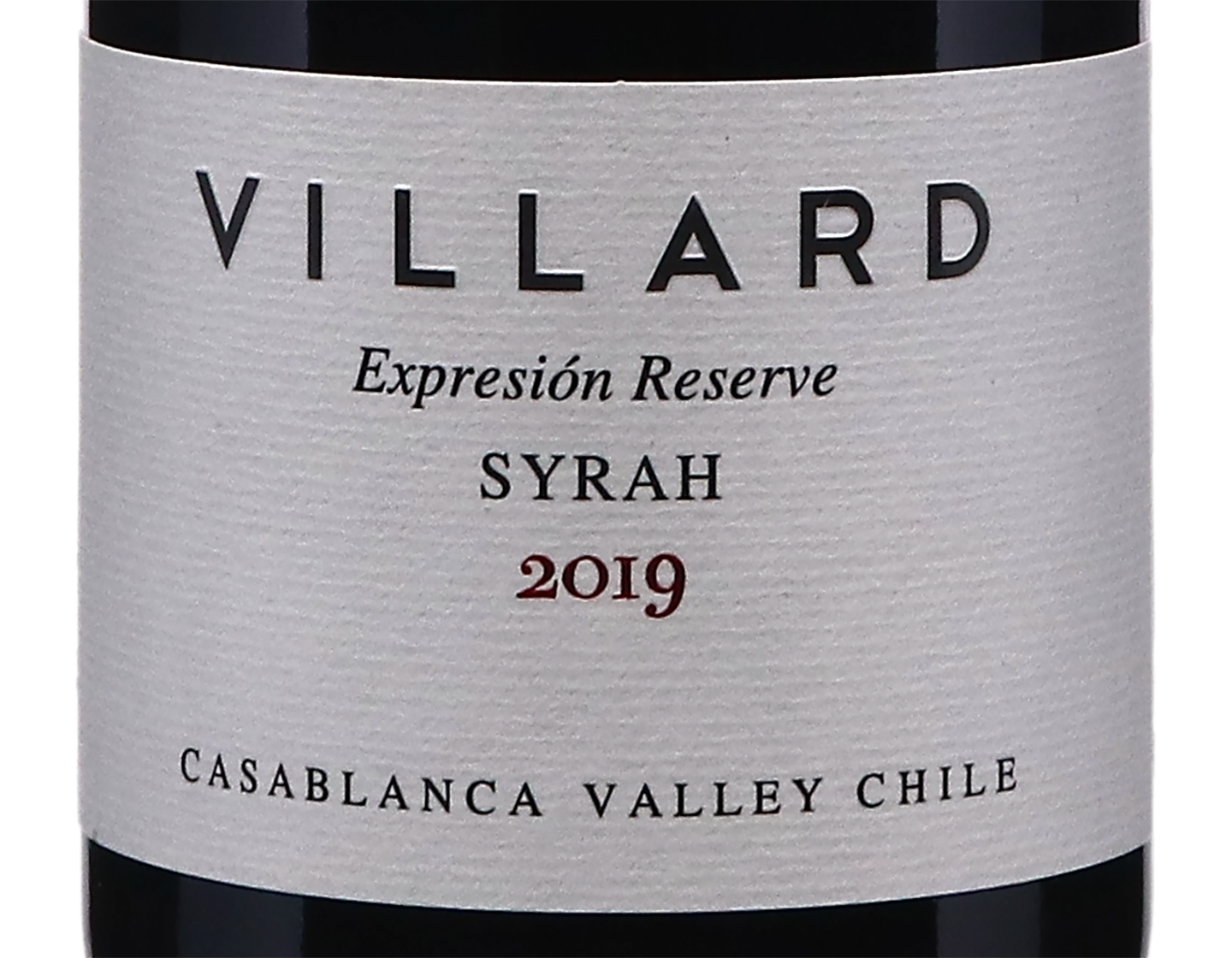Villard Expresion Reserve Casablanca Syrah 2019