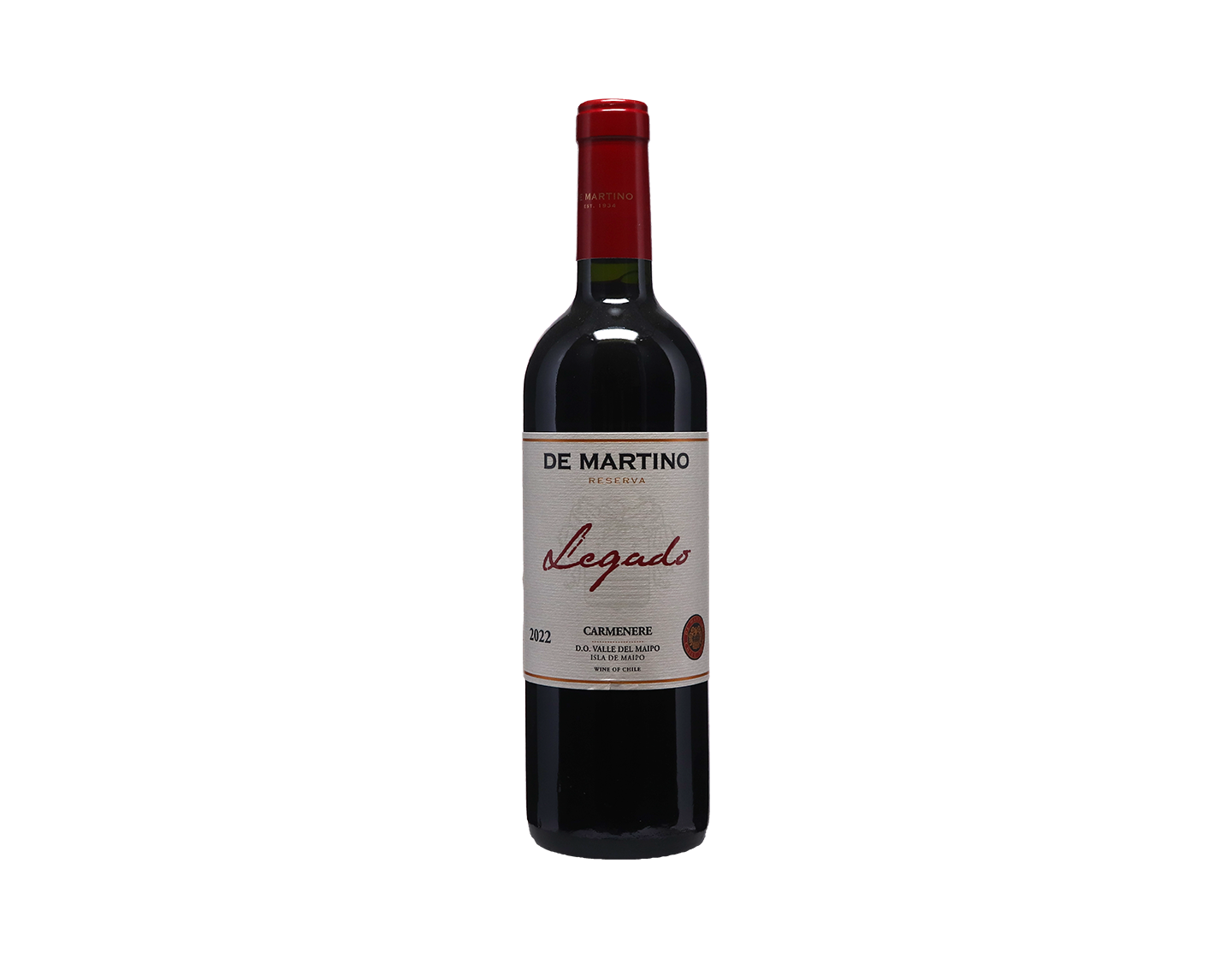 De Martino Legado Reserva Carmenère 2022