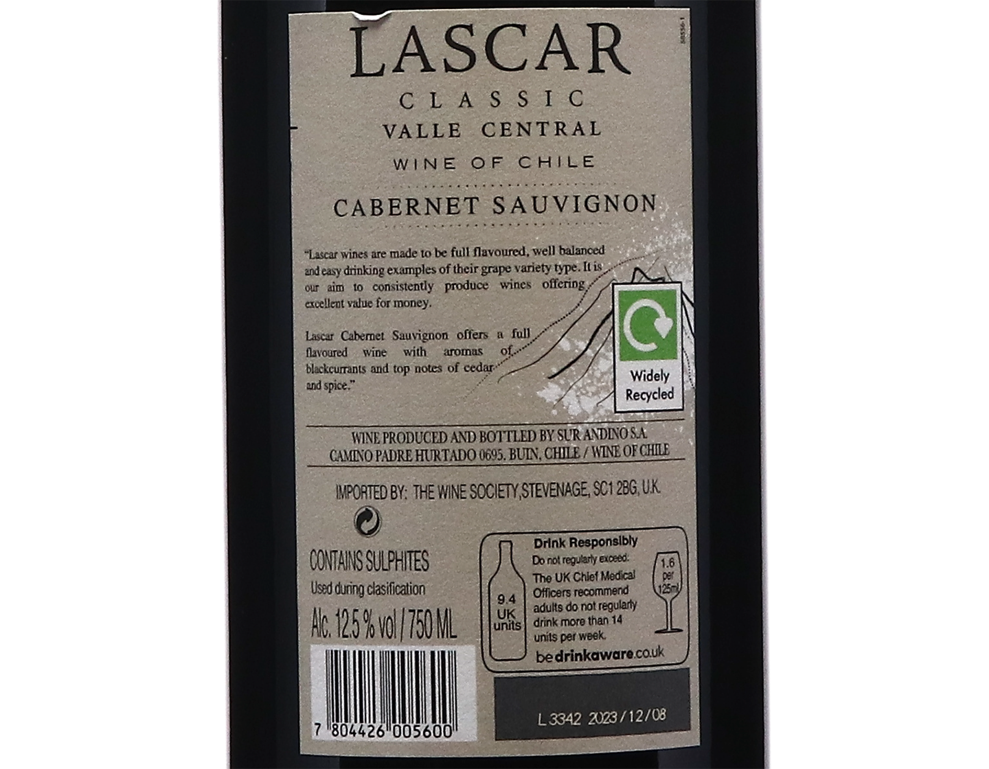 Lascar Classic Cabernet Sauvignon 2023
