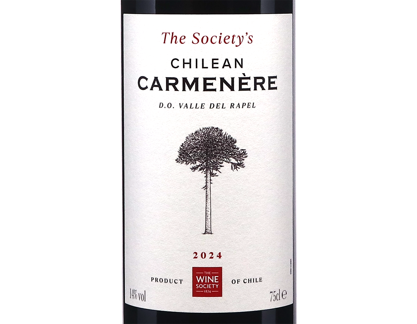 The Society's Chilean Carmenère, Rapel Valley 2024