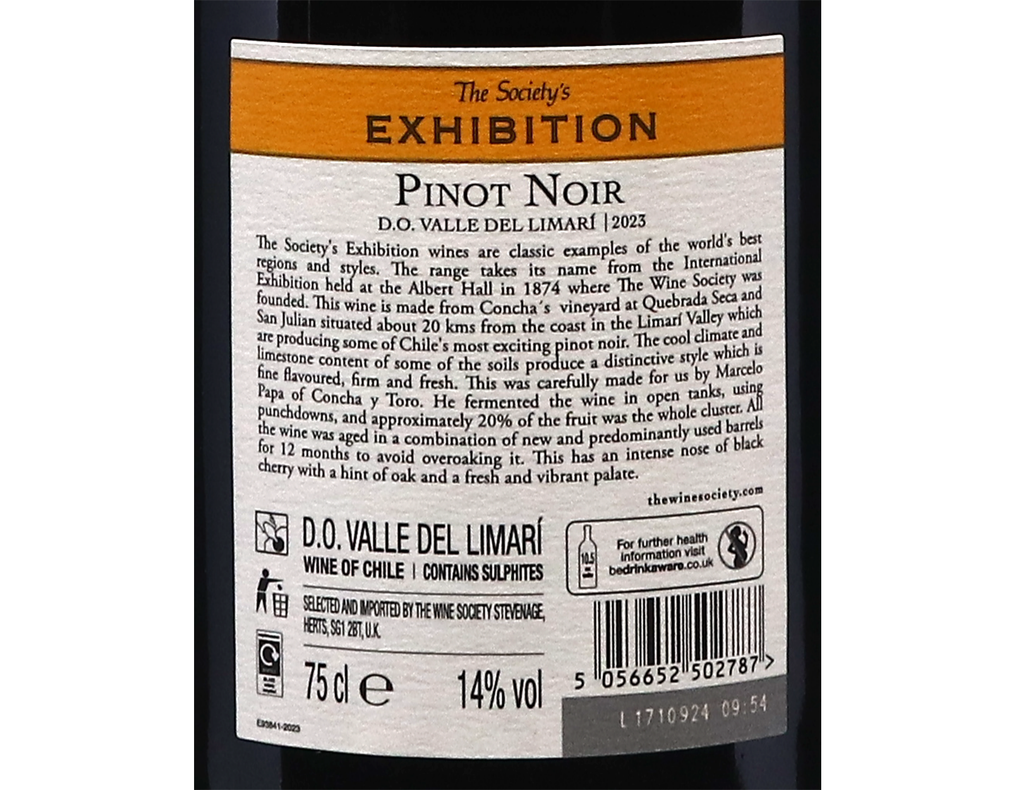 The Society's Exhibition Limari Pinot Noir 2023