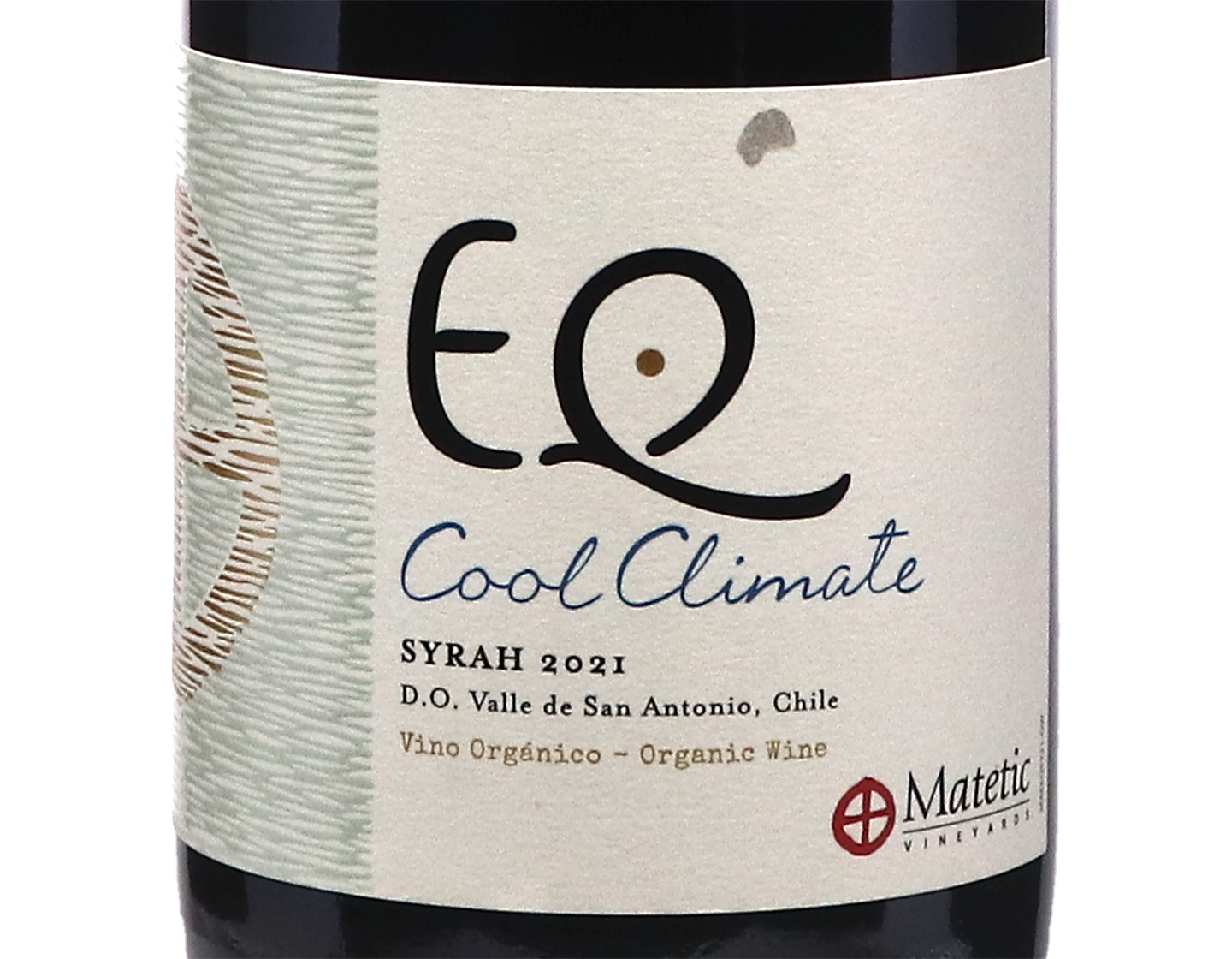 Matetic EQ DO San Antonio Syrah 2021 ORGANIC