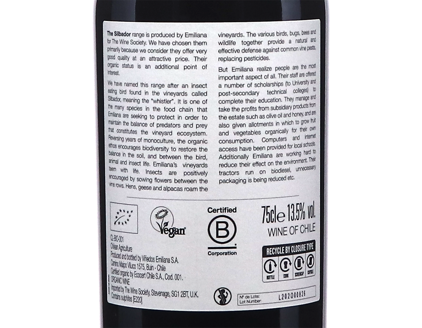 Silbador Carmenère 2024