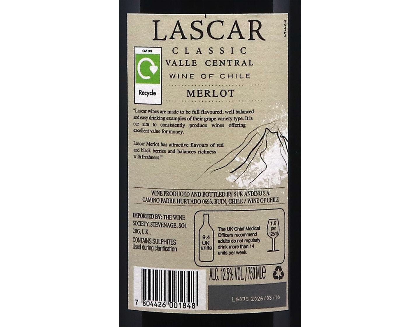 Lascar Classic Merlot 2025
