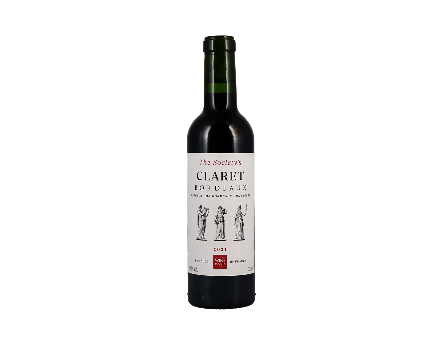 Half bottle of The Society's Claret 2021