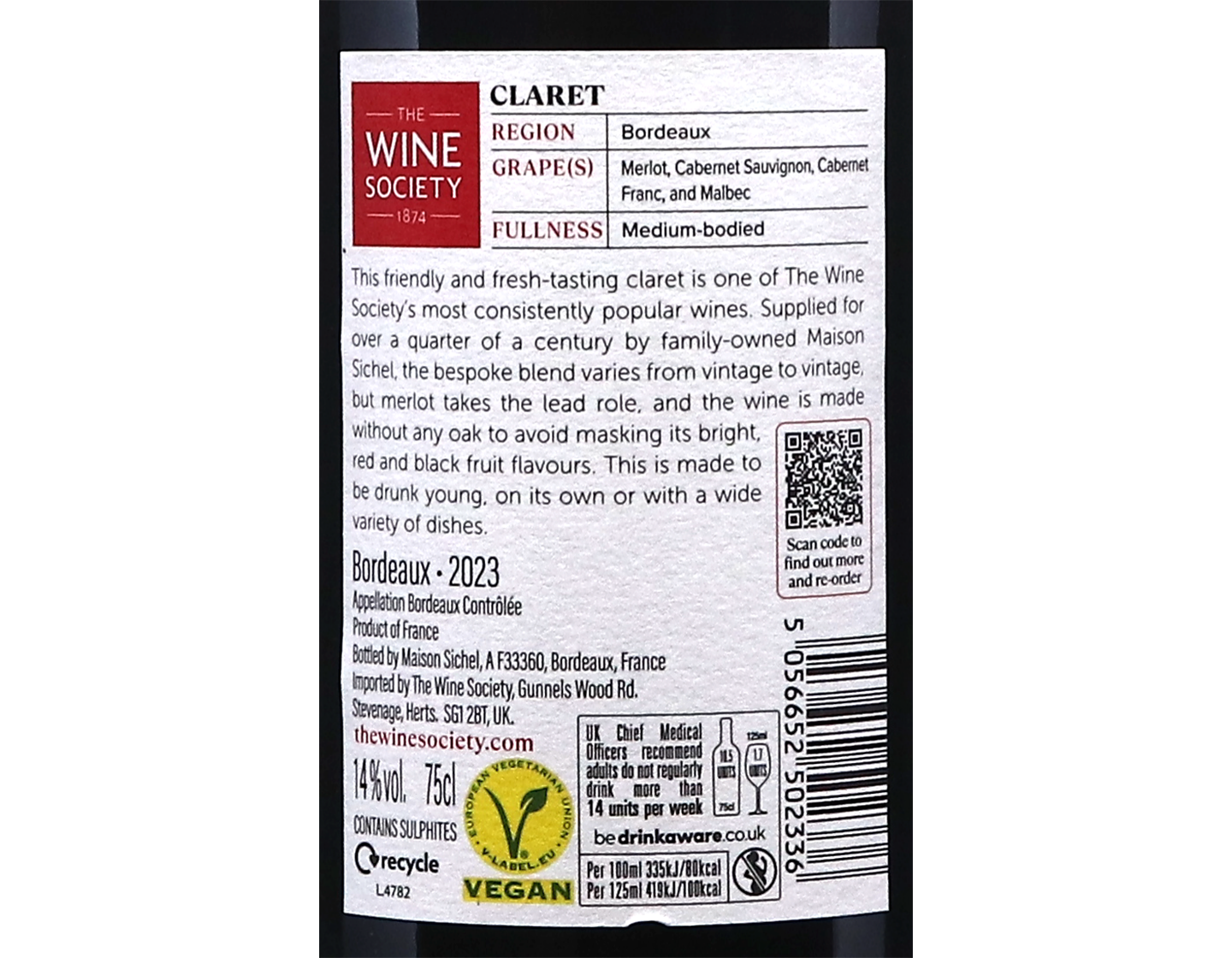 The Society's Claret 2023
