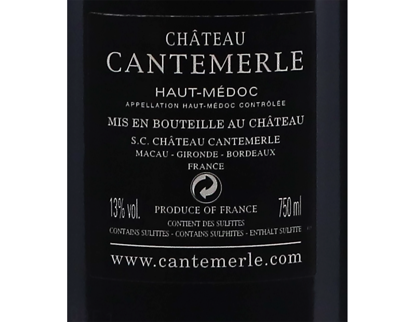 Château Cantemerle, Haut-Médoc 2009