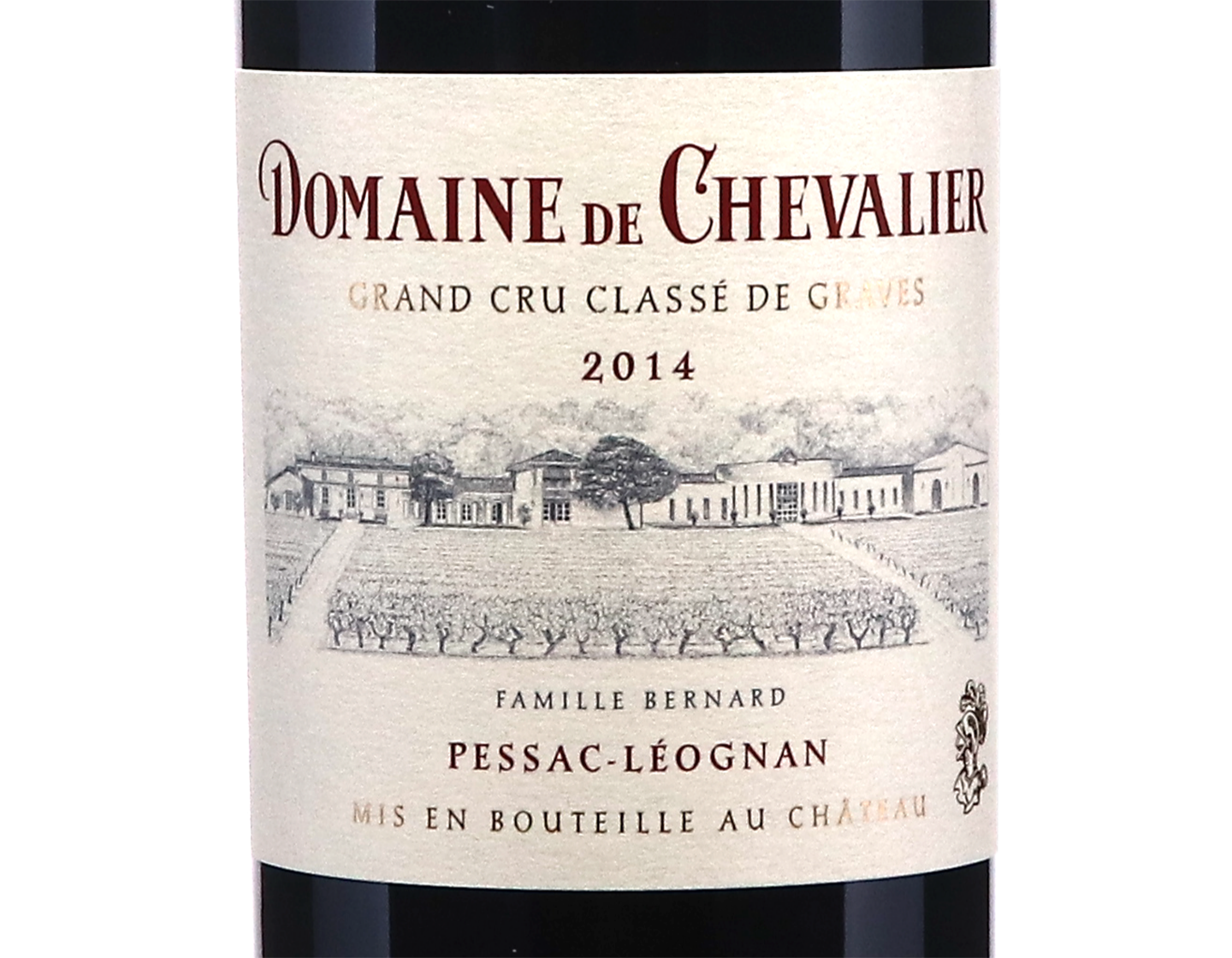 Dom de Chevalier Rouge Pessac Leognan 2014