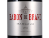Baron de Brane Margaux 2012 view 2