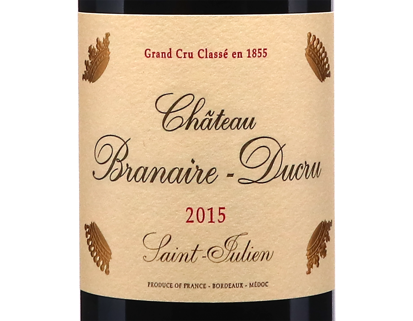 Ch Branaire Ducru Saint Julien 2015