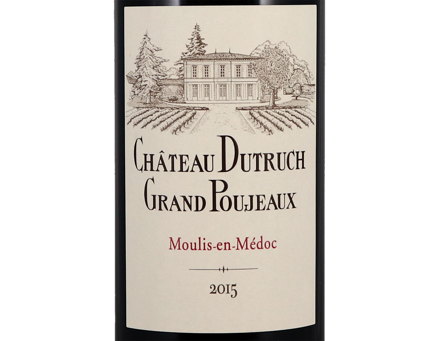 Ch Dutruch Grand Poujeaux Moulis 2015