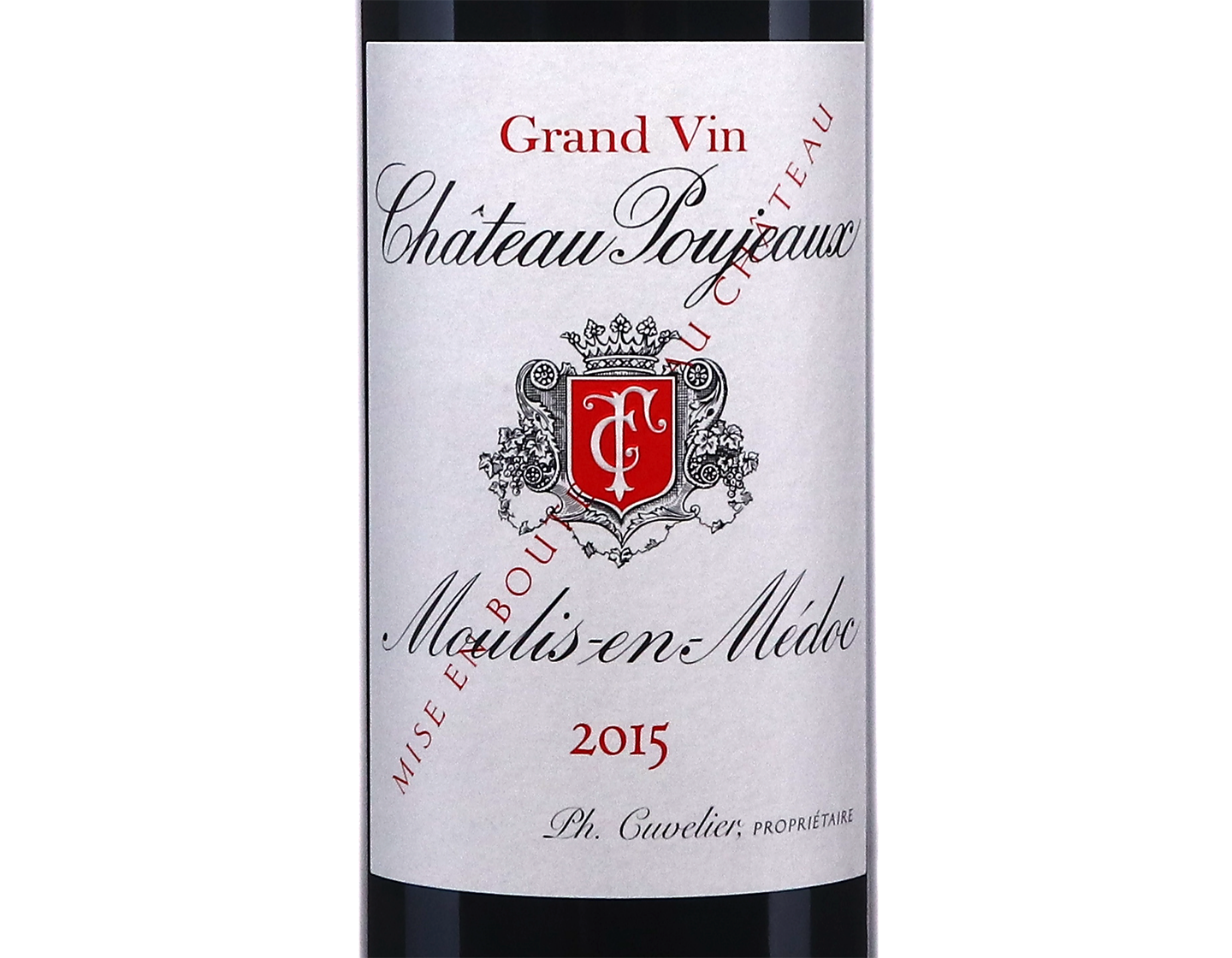 Ch Poujeaux Moulis 2015