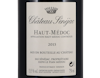 Ch Senejac Haut Medoc 2015 view 3