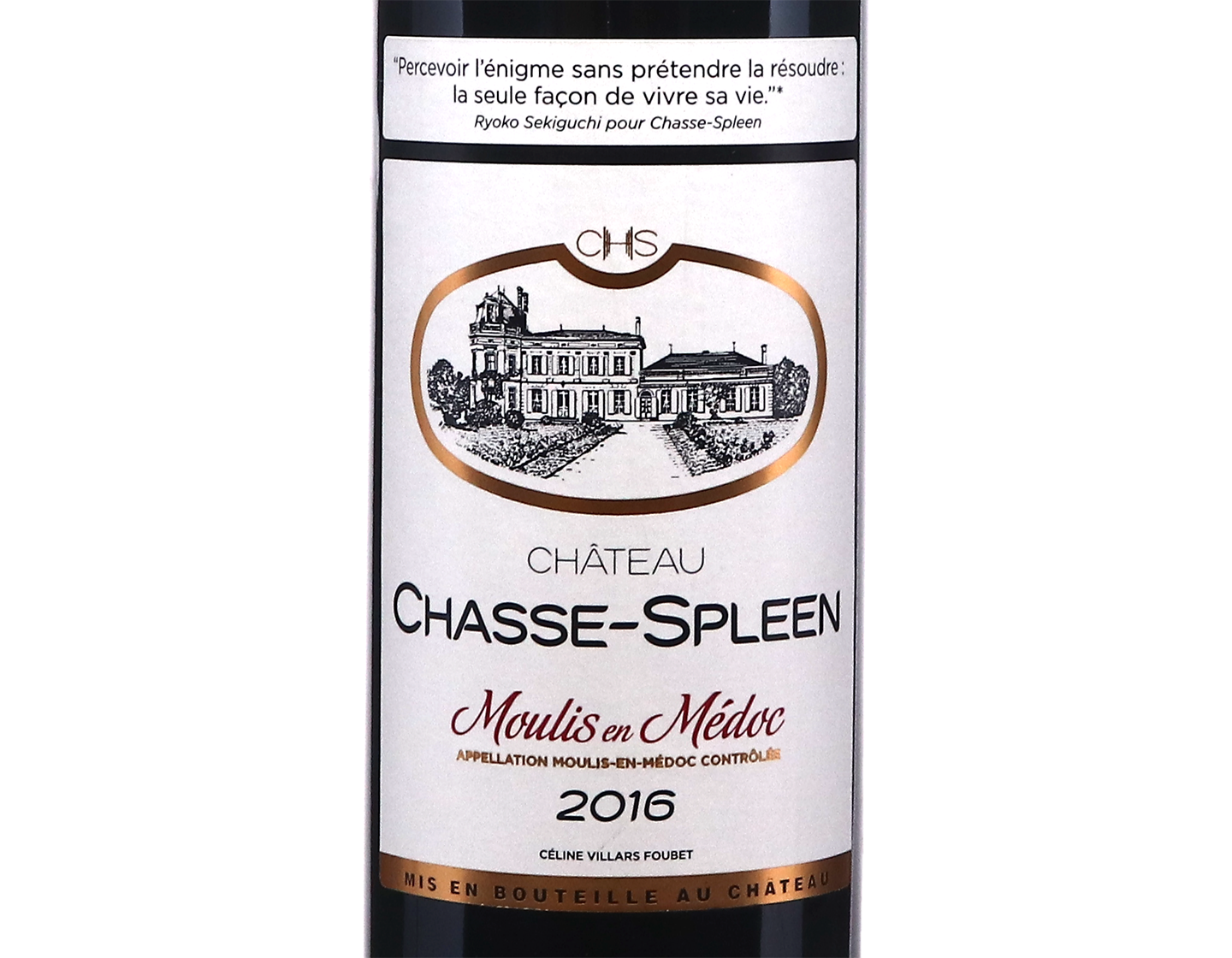 Ch Chasse Spleen Moulis 2016